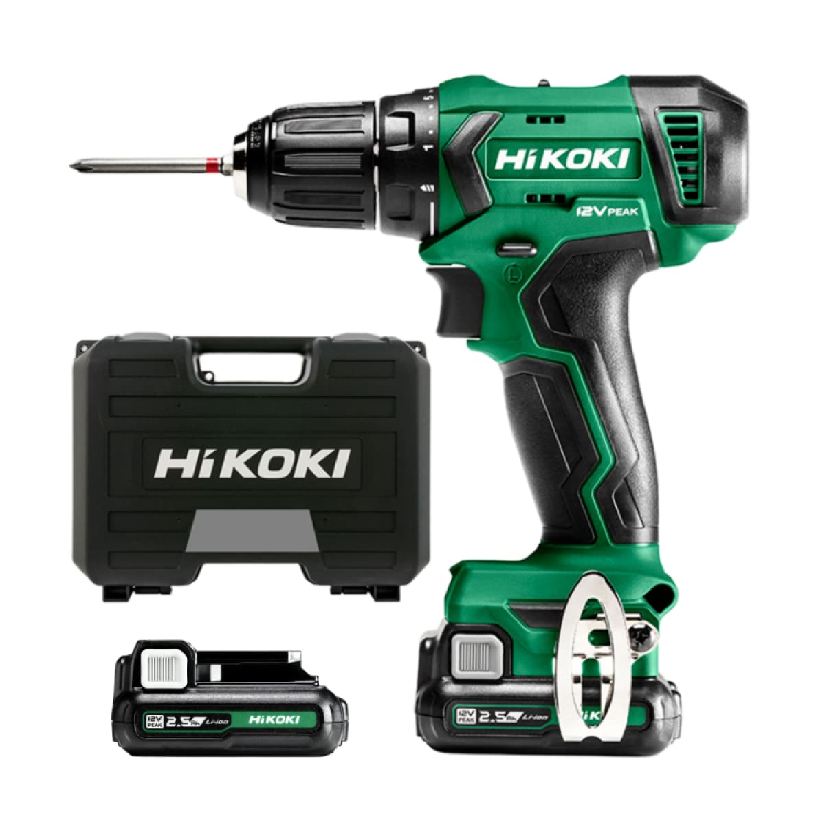 HiKOKI DS18DFWCZ 18V Li-ion Accu Boor-schroefmachine Set (2x2,0Ah) In Koffer