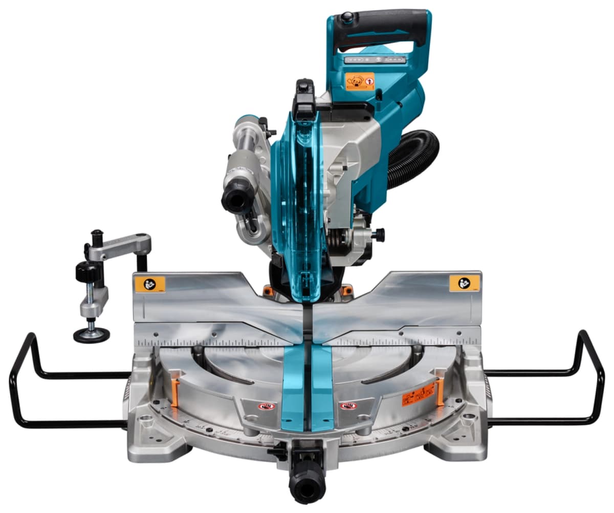 Makita DLS111ZU 36V (2x 18V) Li-Ion Accu Afkort- En Verstekzaagmachine Body - 260 X 30mm - Koolborstelloos thumbnail 2