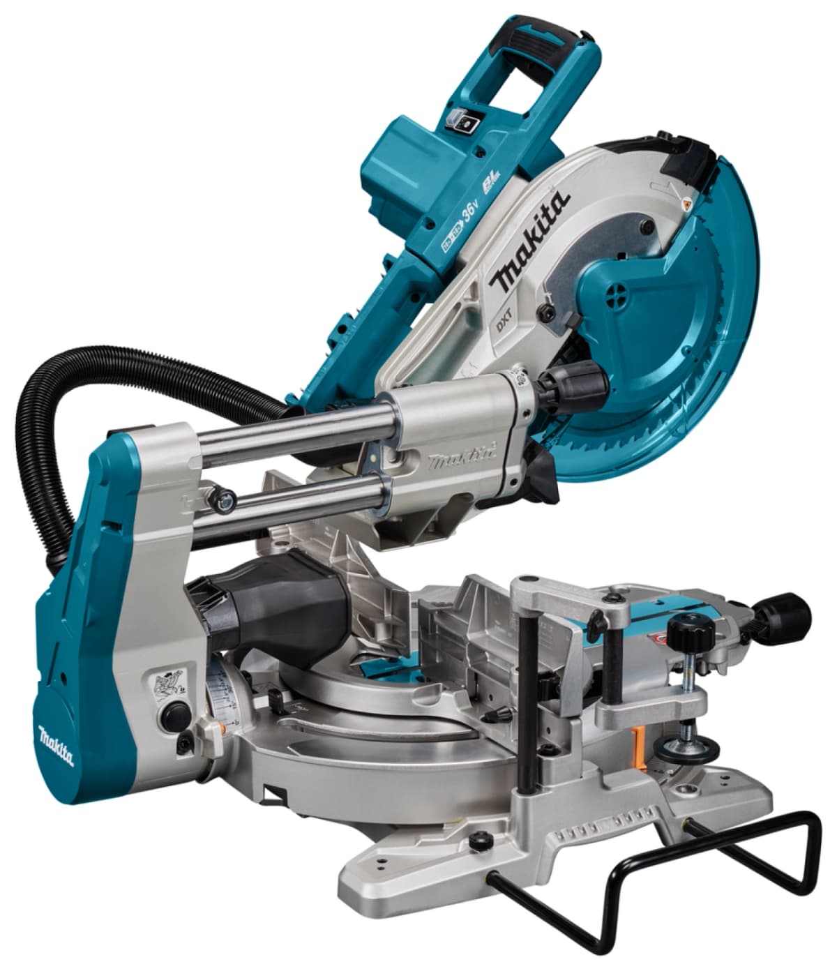 Makita DLS111ZU 36V (2x 18V) Li-Ion Accu Afkort- En Verstekzaagmachine Body - 260 X 30mm - Koolborstelloos thumbnail 4