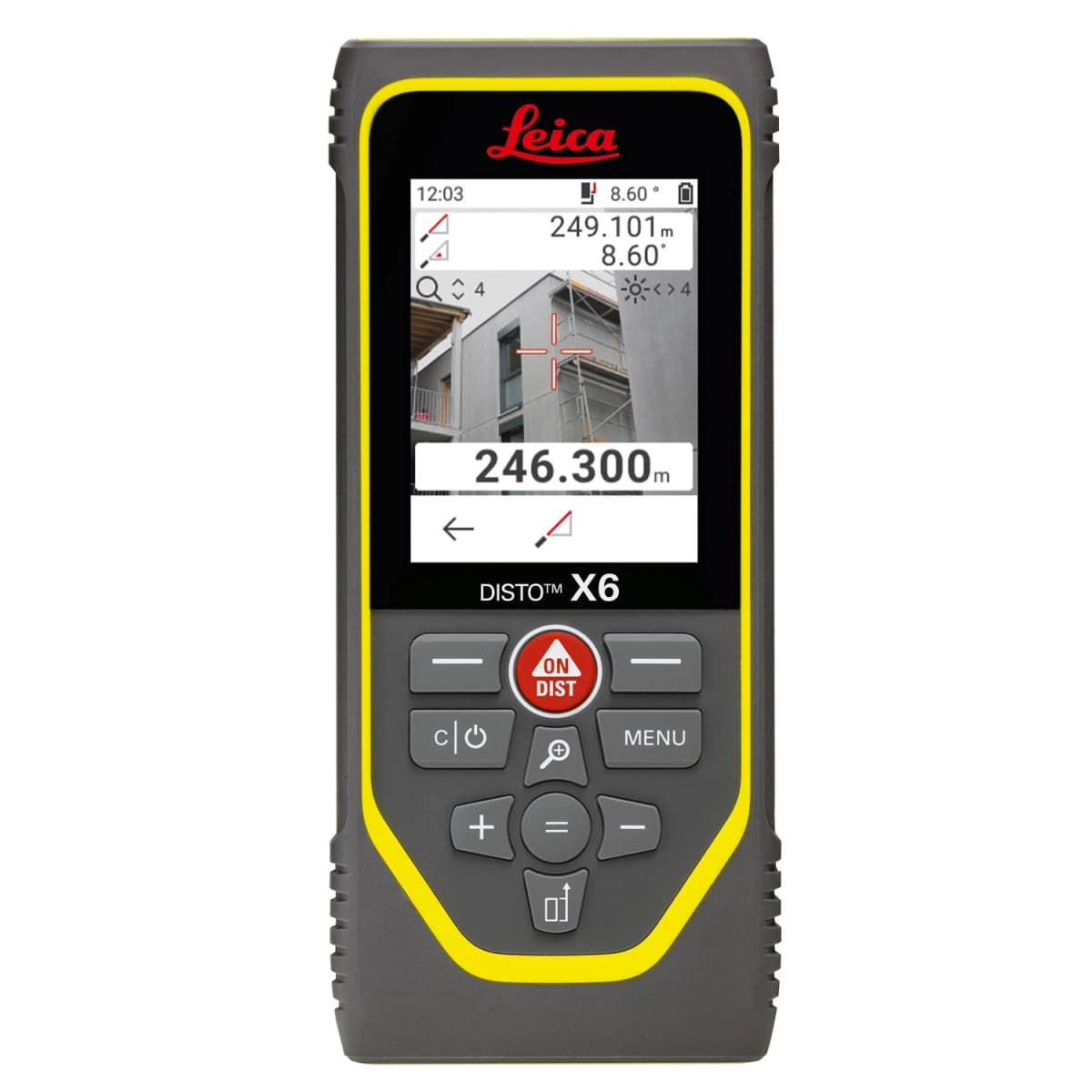 Leica Disto X6 P2P Afstandsmeter Set Incl. Statief In Koffer - Bluetooth - 250m - IP65 thumbnail 3