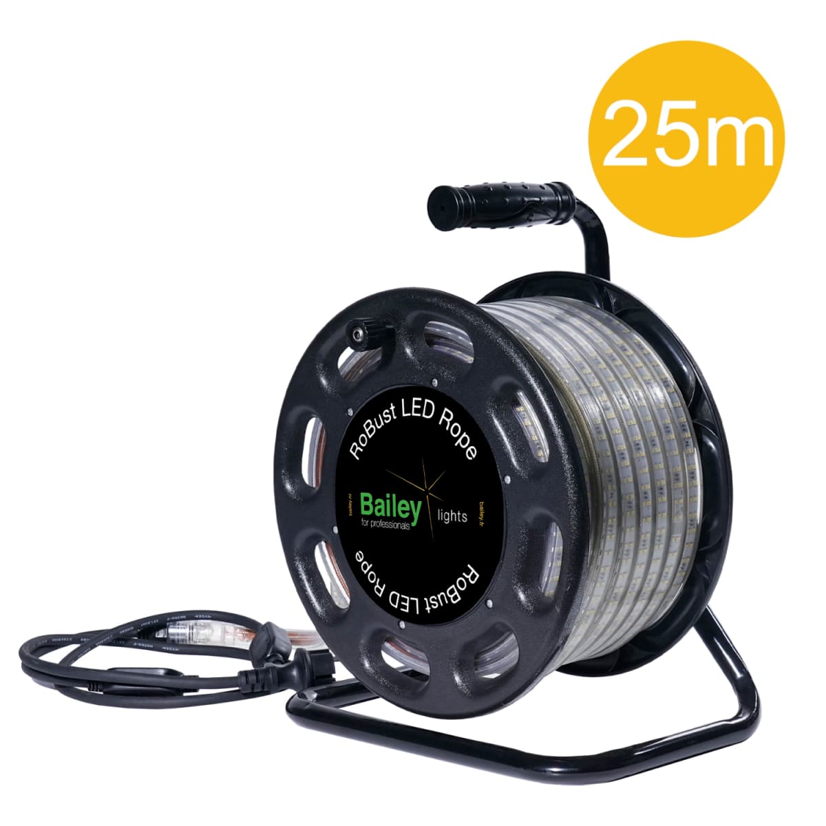Bailey RoBust LED Rope Plus - 25M - 12W/m - 1200Lm/m - 6500K - IP65 - Op Haspel