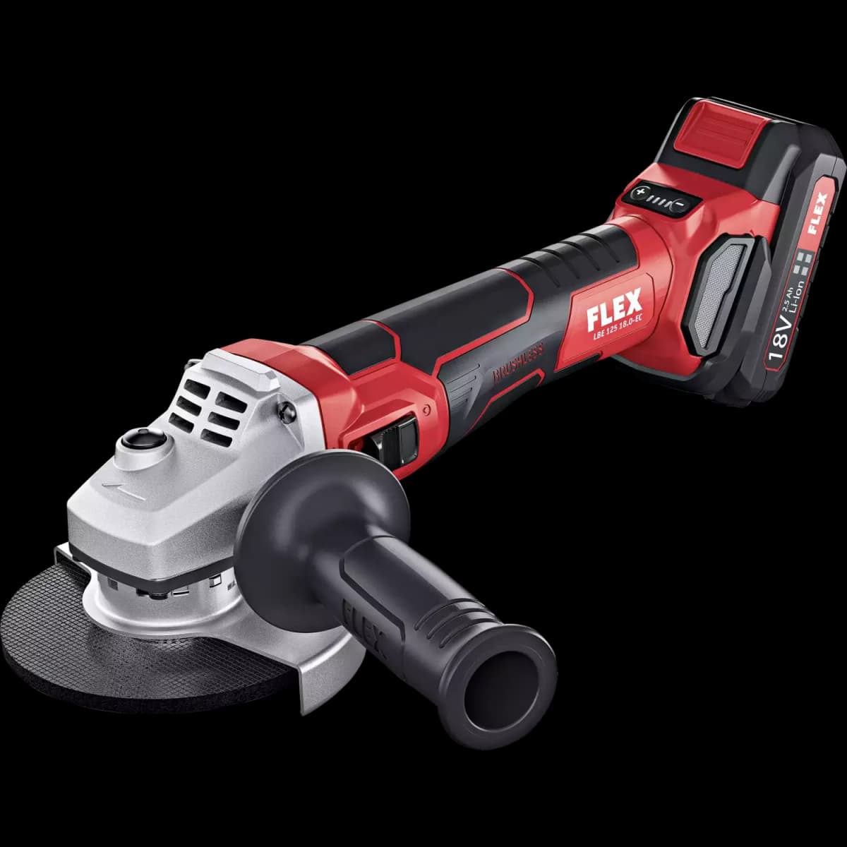 Flex LBE 125 18.0-EC Li-Ion Accu Haakse Slijper Body In L-Boxx - 125mm - Variabel - 18V thumbnail 3