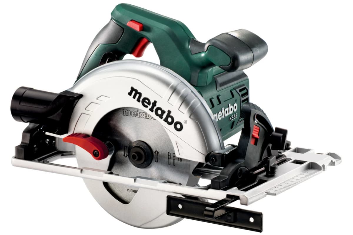 Metabo KS 55 FS Cirkelzaag En Geleiderail (1600mm) In Koffer - 1200W - 160mm thumbnail 2