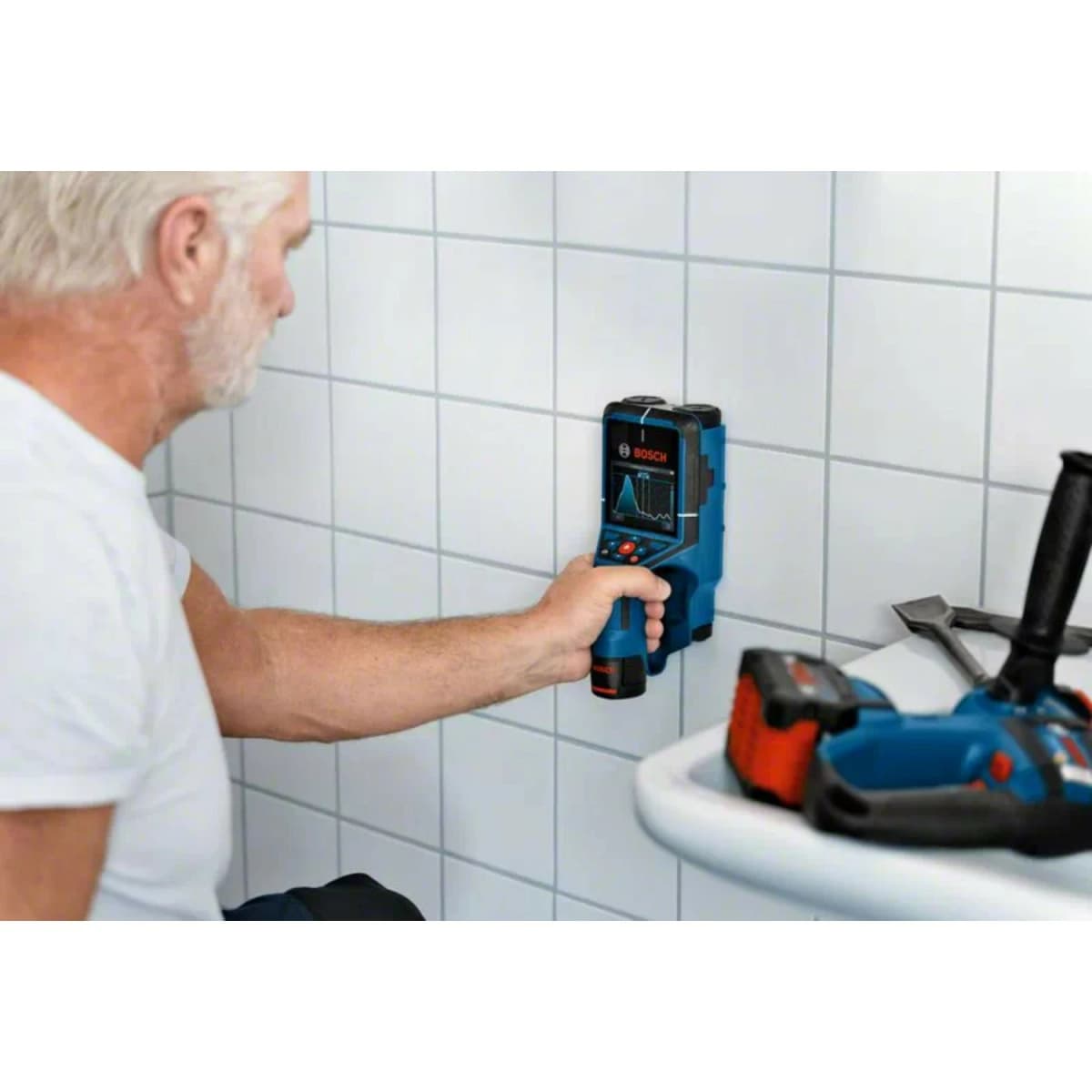Bosch D-tect 200 C Detector Muurscanner Set (1x 2,0Ah) In L-Boxx - 200mm thumbnail 3