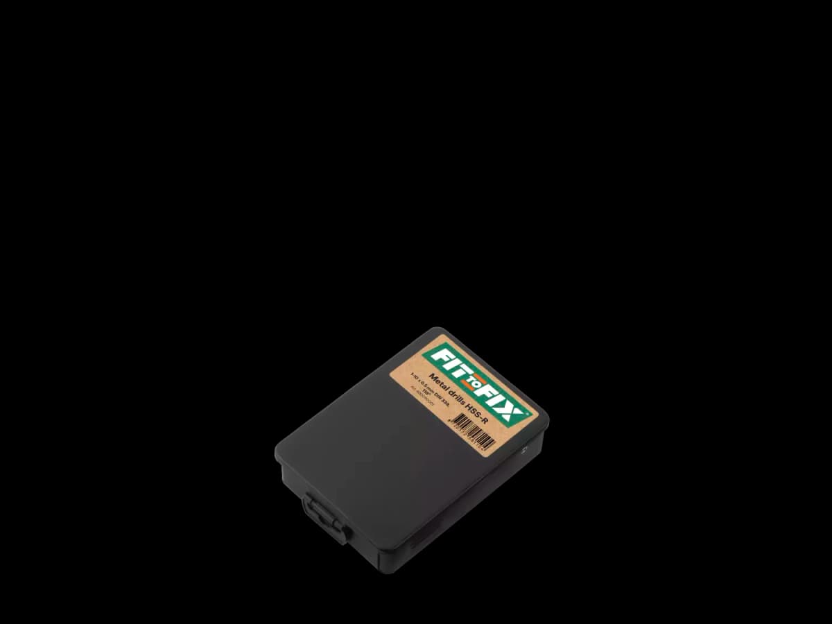 Fit-to-Fix 4000110001 19-delige Uni Metaalborenset DIN338 - HSS-R - 1-10mmx0.5cm thumbnail 3