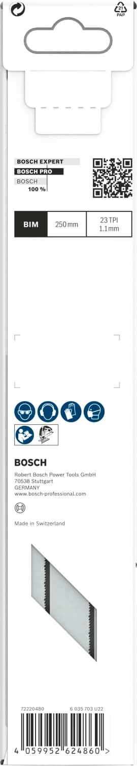 Bosch 2608655115 PRO T1018AFP Decoupeerzaagbladen Senwich - Metaal (5st) thumbnail 3