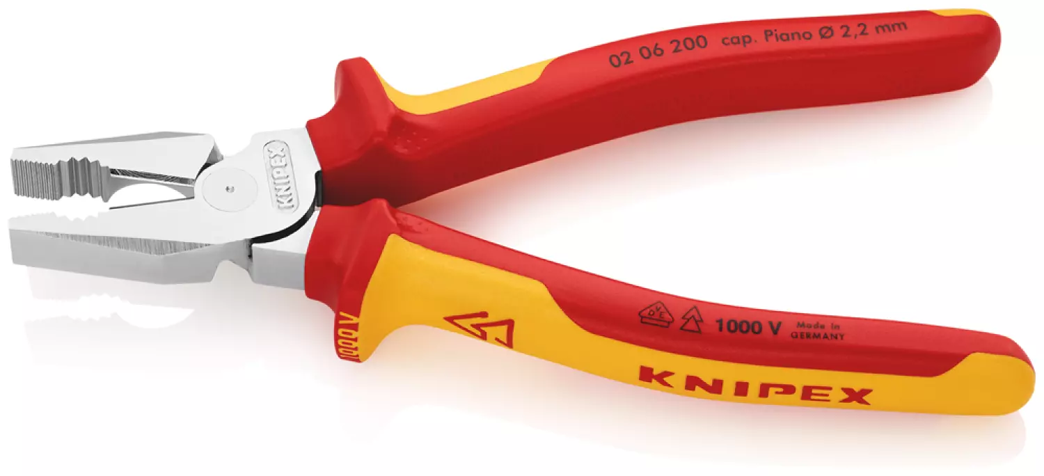 Knipex 206200 VDE Kracht Combinatietang - 200mm thumbnail 2
