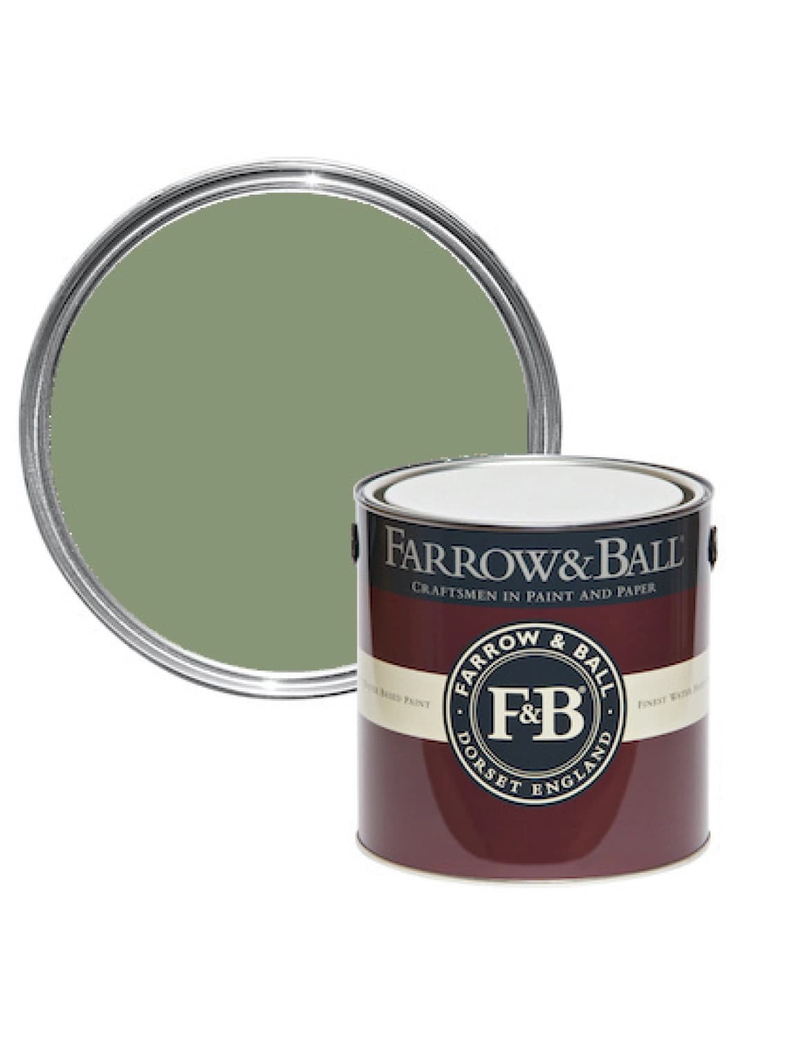 Farrow&Ball Estate Eggshell Sutcliffe Green No. 78 - 5L