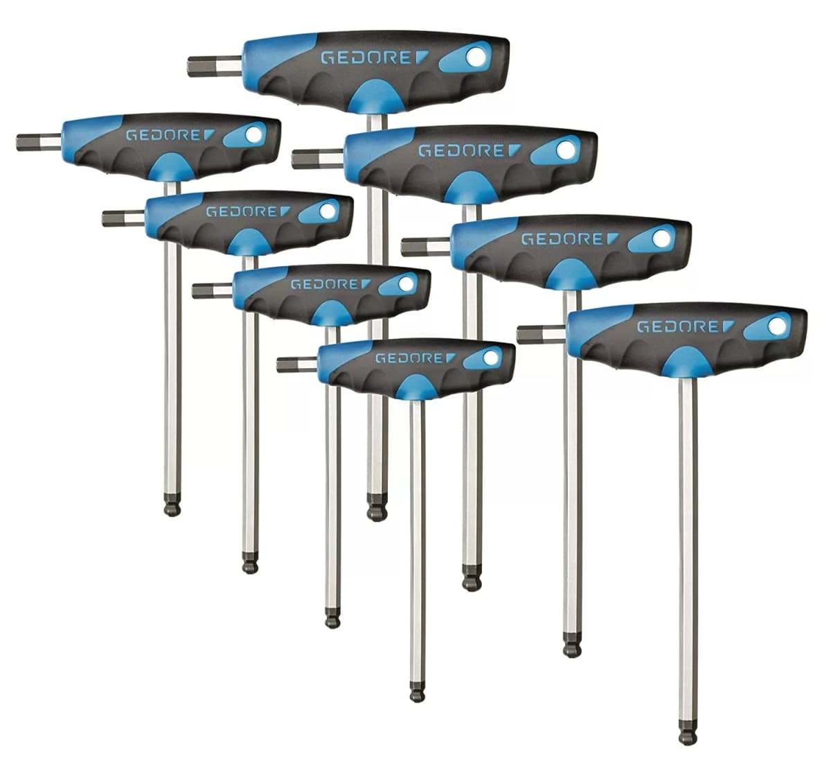 Gedore DT 2142-008 Inbussleutelset 8-delig