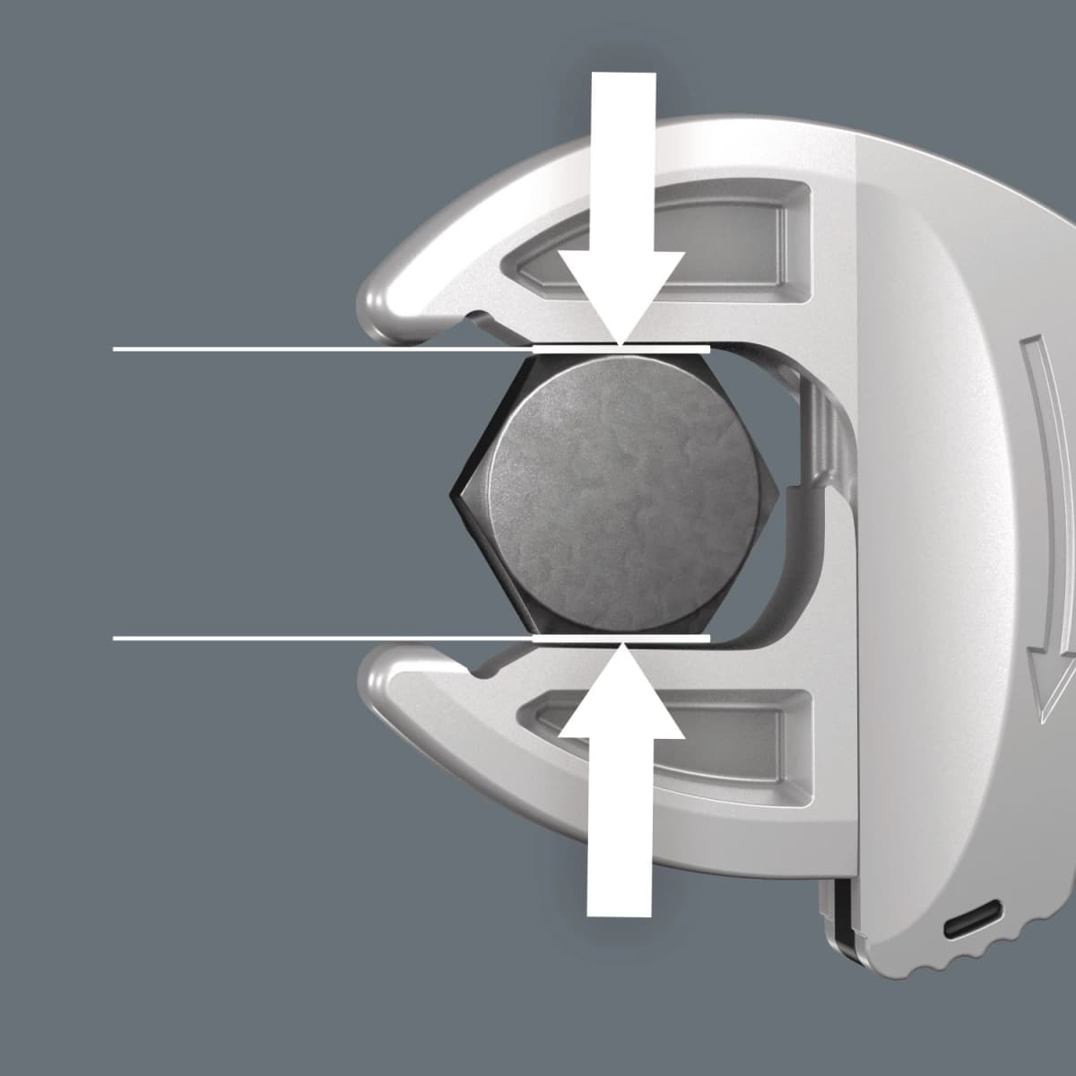 Wera 05020340001 6006 Joker 2 Set 1 2-delige Zelfinstellende Dubbele Steeksleutelset thumbnail 3