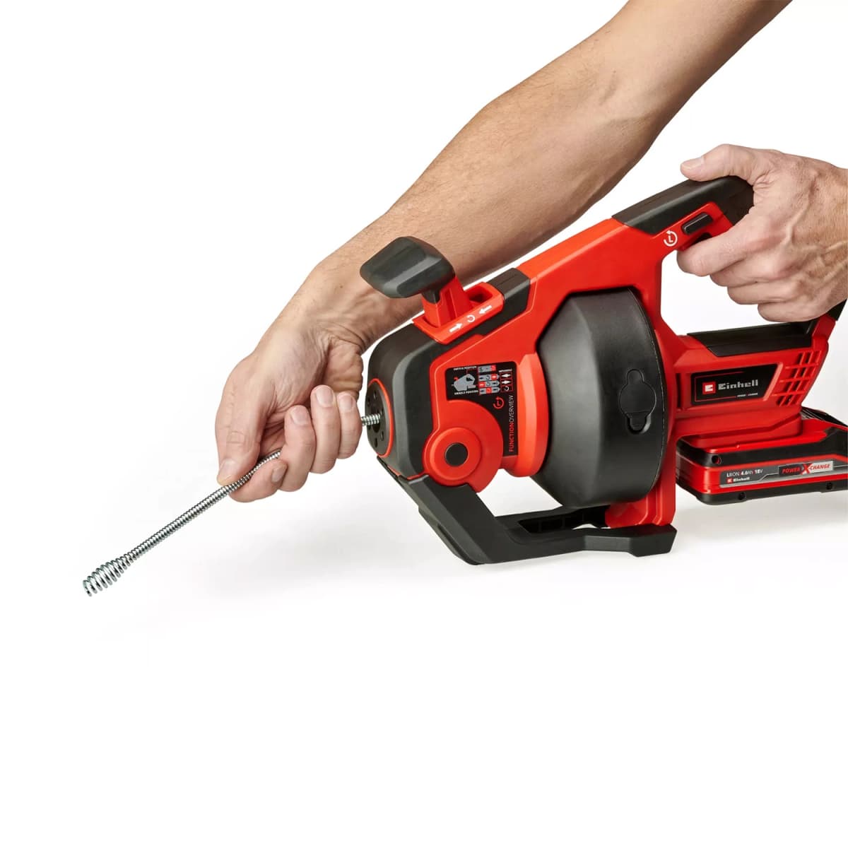 Einhell TE-DA 18/760 Li Solo Accu Rioolontstopper thumbnail 3