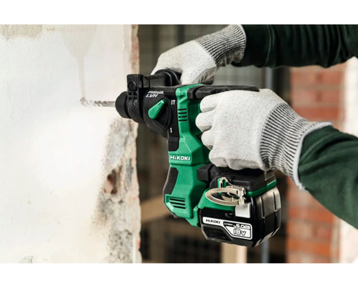 HiKOKI DH18DPAW4Z 18V Li-Ion SDS-Plus Accu Boorhamer Body - 1,3J - Koolborstelloos thumbnail 3
