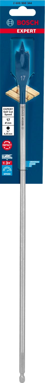 Bosch 2608900344 EXPERT Speedboor Self Cut Speed - Zeskantschacht - 17x400mm thumbnail 2