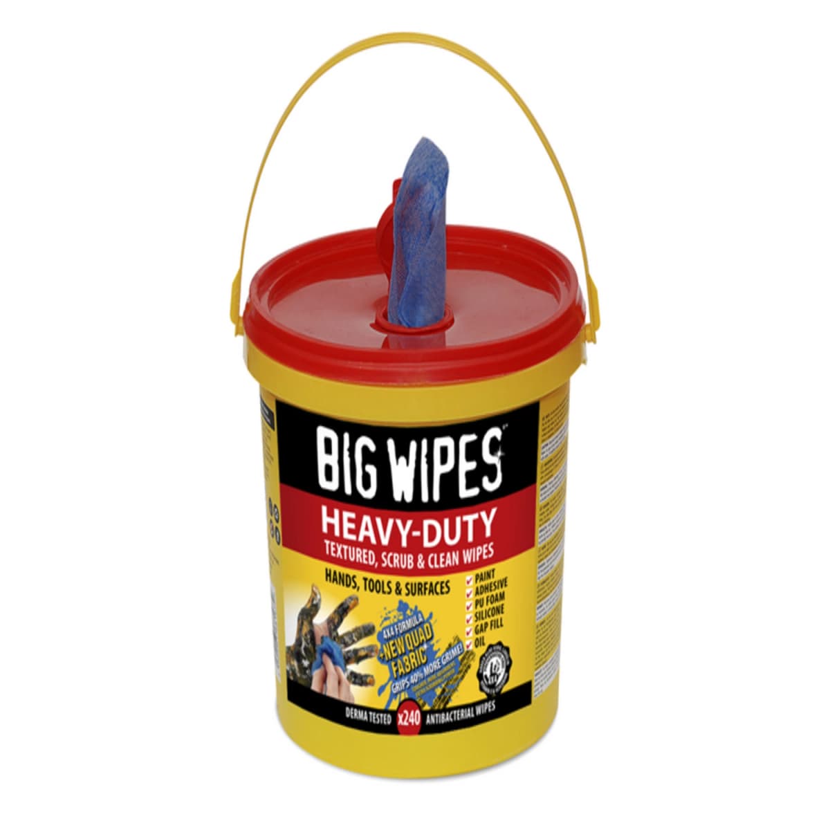 Big Wipes Cleaning Wipes - Pot 240 St.