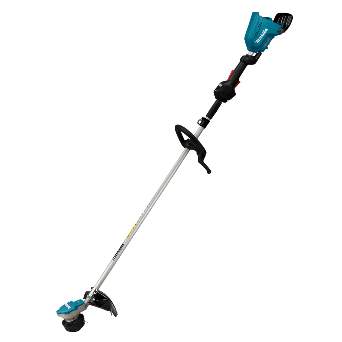 Makita DUR368LPT2 2x18V Li-Ion Accu Bosmaaier Set (2x 5,0Ah) - D-Greep - 350mm - Koolborstelloos thumbnail 2