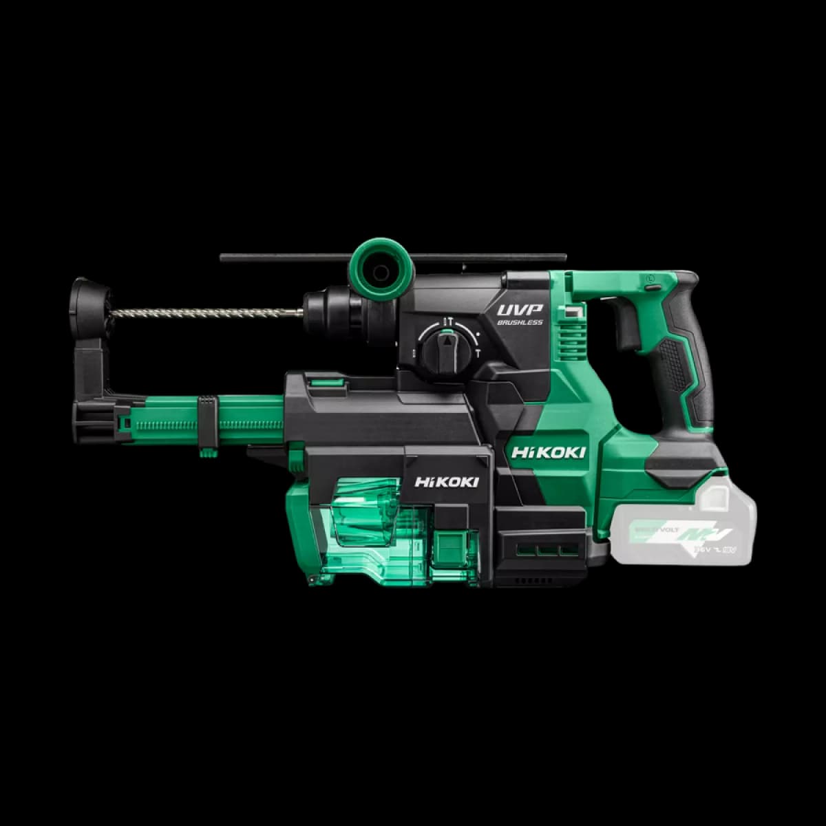 HiKOKI DH1826DAW3Z 18V Li-ion Accu SDS-PLUS Boor-/breekhamer Body In HSC III Koffer - 3,2J thumbnail 2