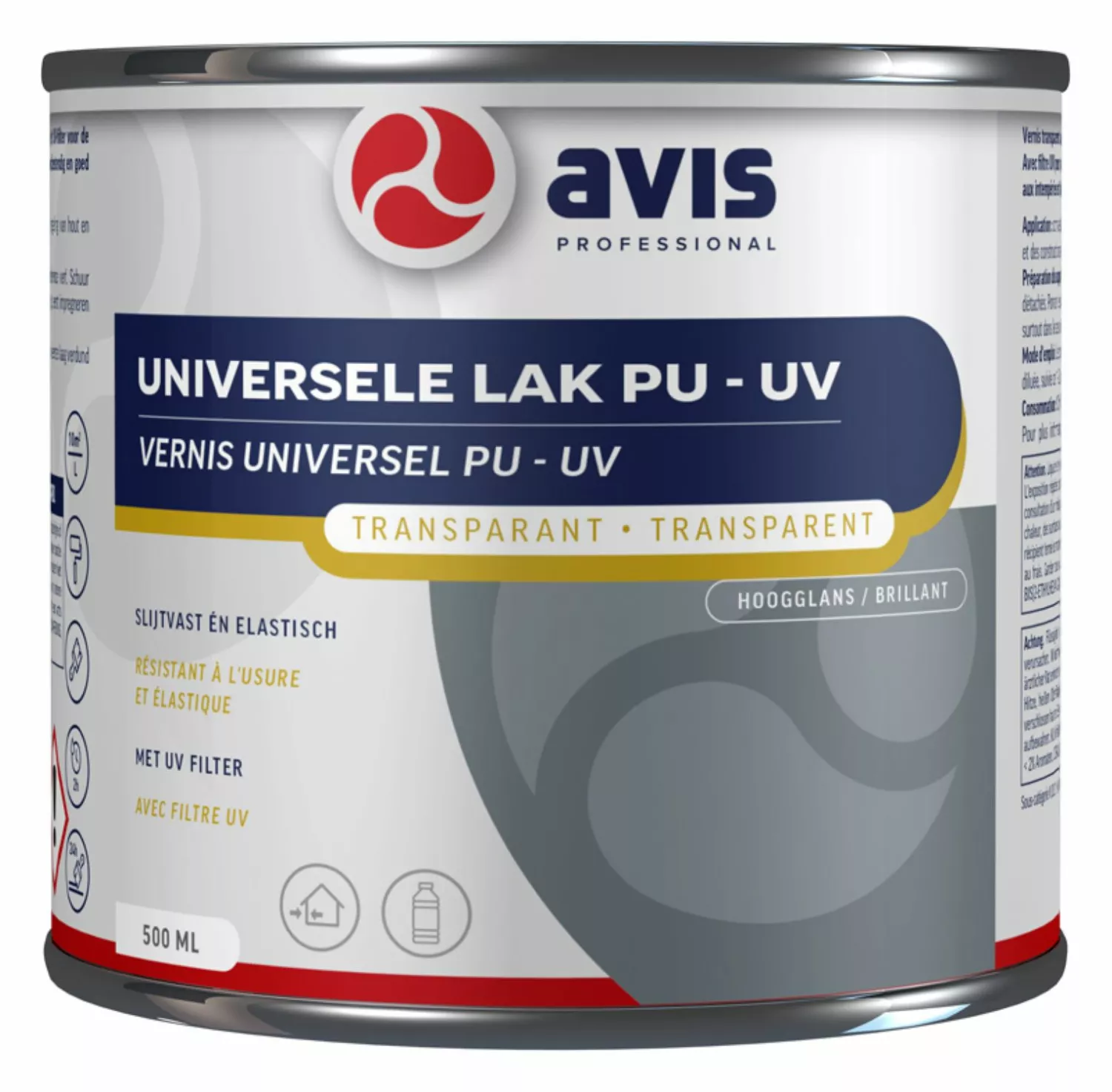 Avis Universele Lak PU/UV Hoogglans - 1L
