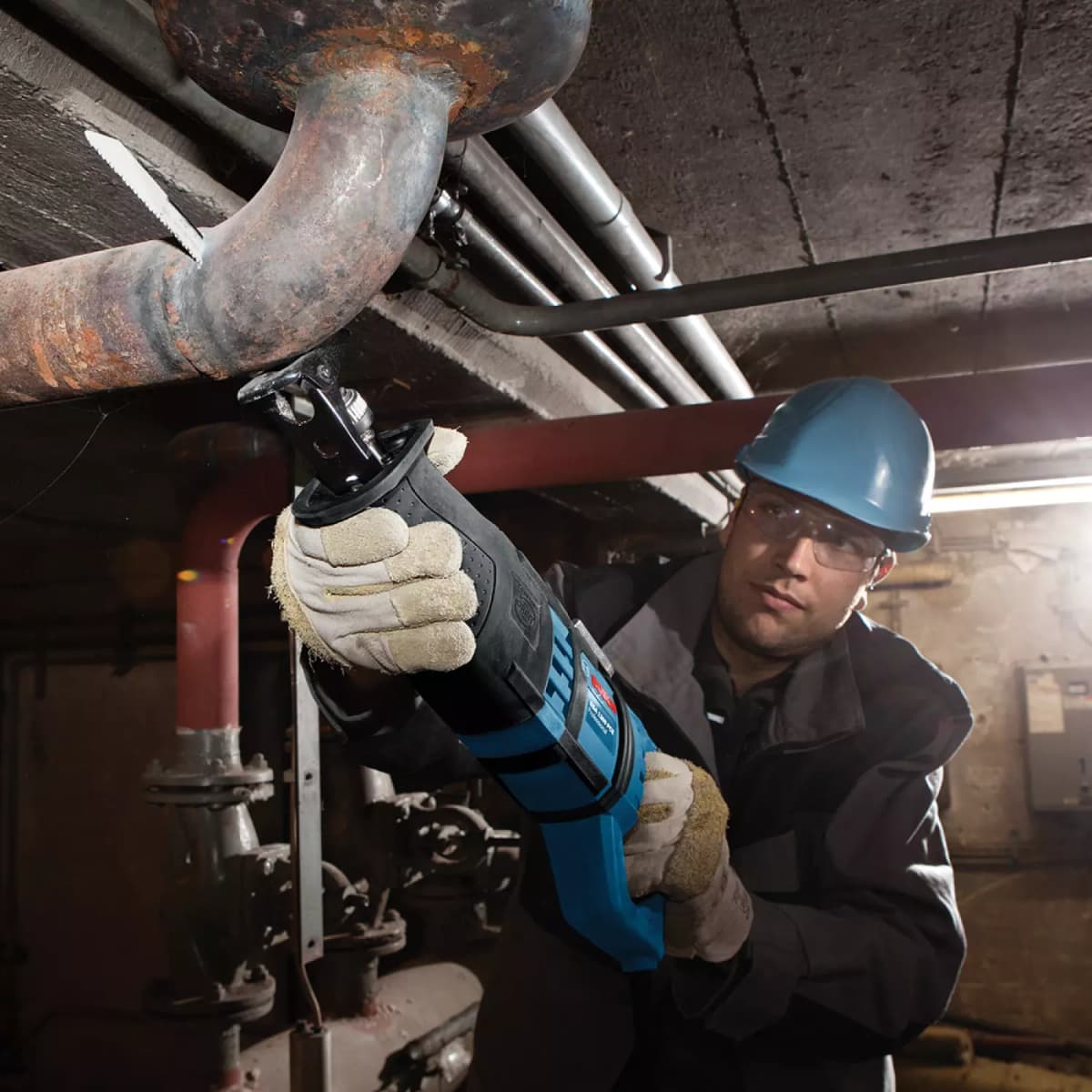 Bosch GSA 1300 PCE Reciprozaag In Koffer Incl. 2 Zaagbladen - 1300W - Snelwissel thumbnail 3