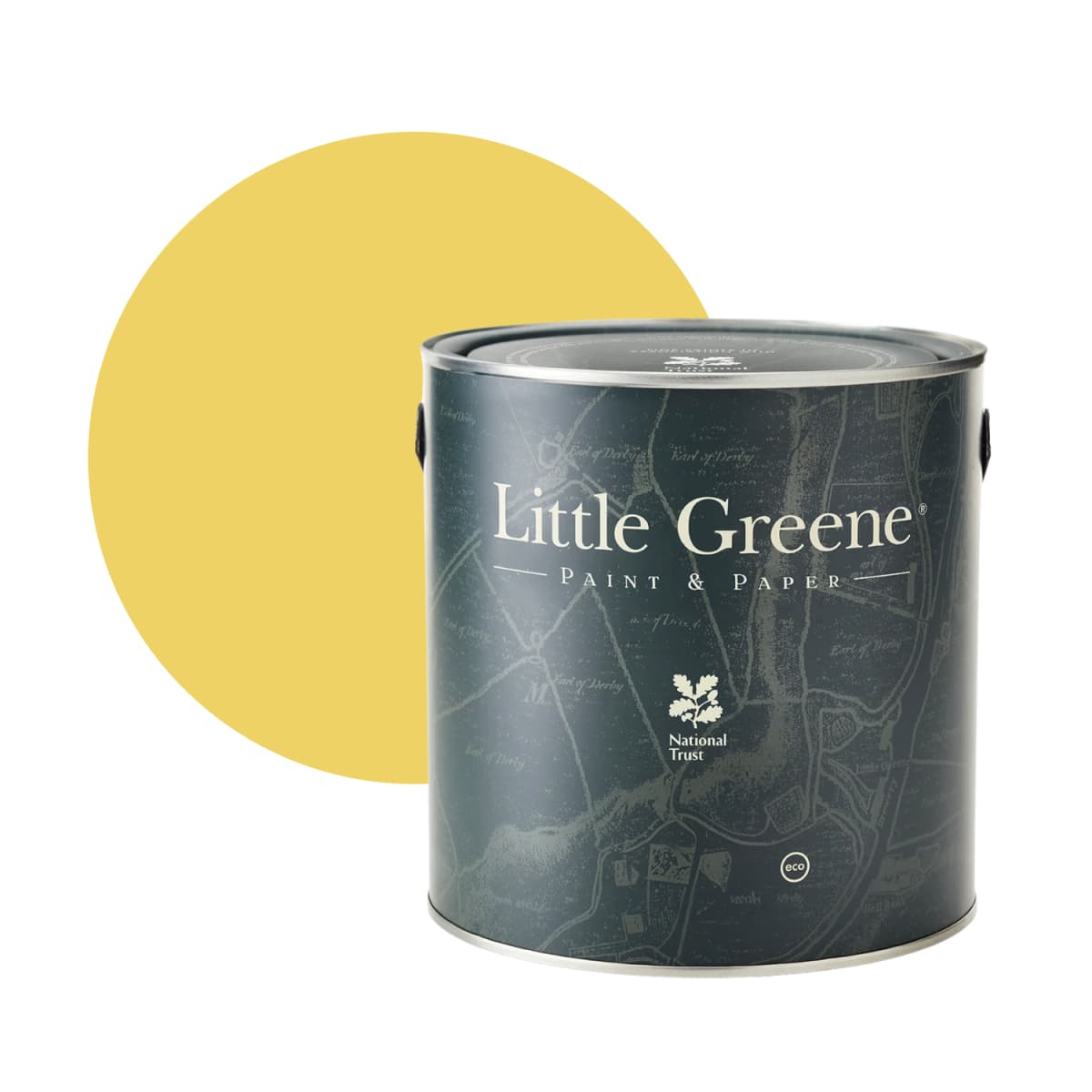 Little Greene Intelligent Matt Emulsion - Giallo No. 337 - 5L