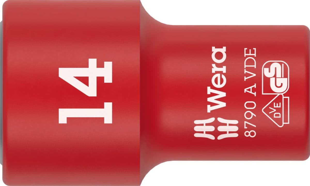 Wera 05005930001 8790 B VDE Zyklop Dop Geïsoleerd - 1/4"- 14mm