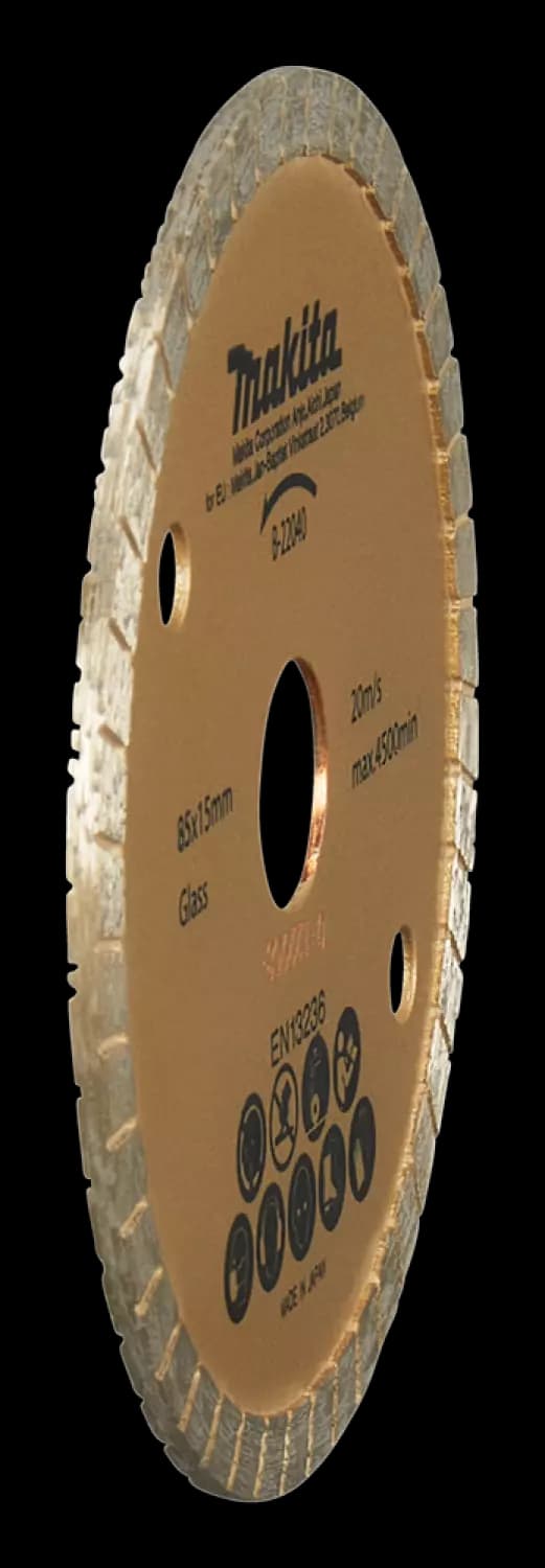 Makita B-22040 Diamantdoorslijpschijf - 85 X 15 X 2mm - Asfalt / Steen / Tegels&Natuursteen thumbnail 2