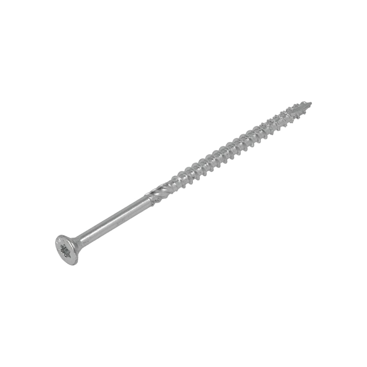 DynaPlus 0281.01.50801 Constructieschroef - TX30 - 6.0 X 120/70mm - Platkop - Deeldraad - Verzinkt (100st) thumbnail 3