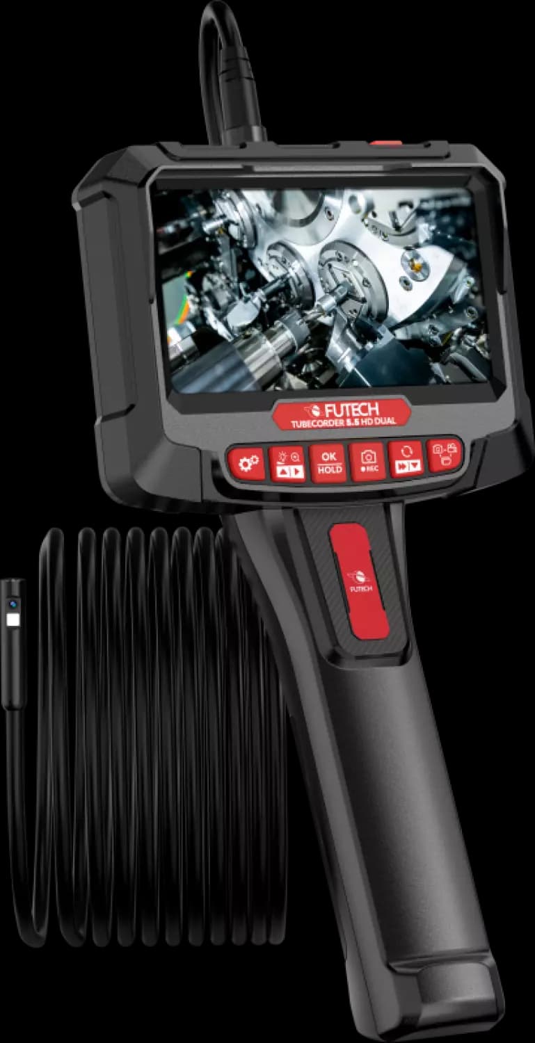 FUTECH Tubecorder 5.5 Dual Inspectiecamera - 5mm X 5m
