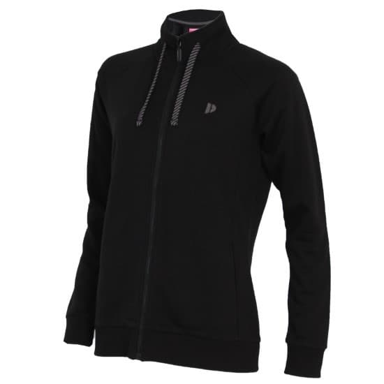 Donnay Donnay Dames - Vest met kraag Amber - Zwart