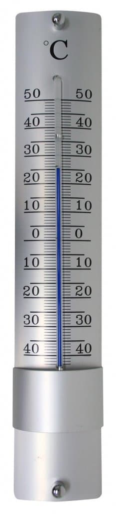 Hendrik Jan thermometer aluminium 21 cm