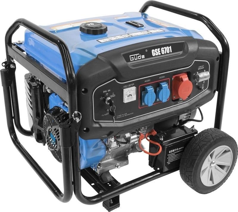 Güde Generator GSE 6701 RS - 230V&400V aansluiting thumbnail 3