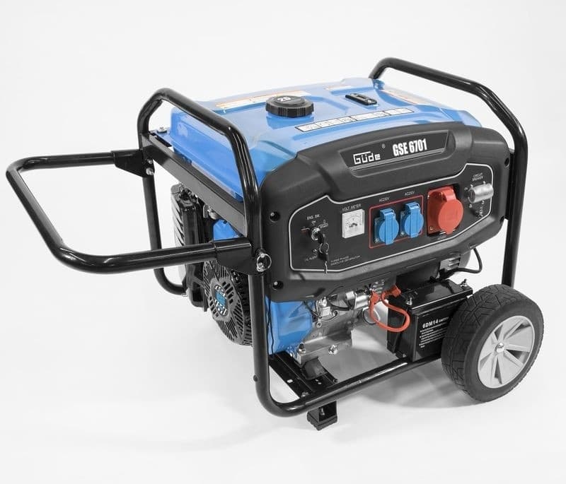 Güde Generator GSE 6701 RS - 230V&400V aansluiting