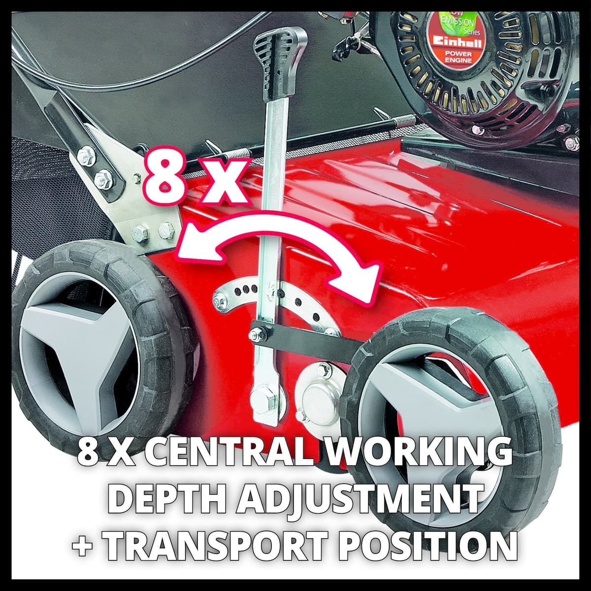 Einhell GC-SC 4240 P Benzine Vertikuteermachine thumbnail 4