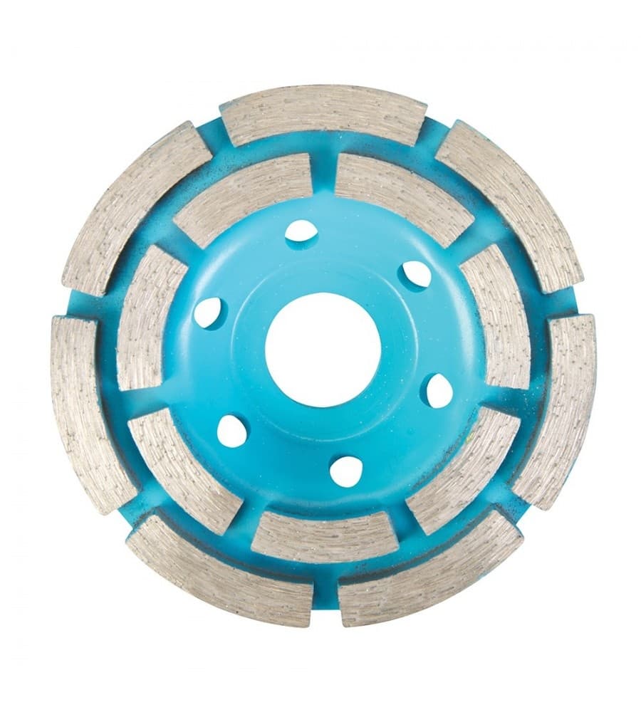 Silverline Diamant-beton slijpschijf - dubbele rij 100 x 22,2 mm