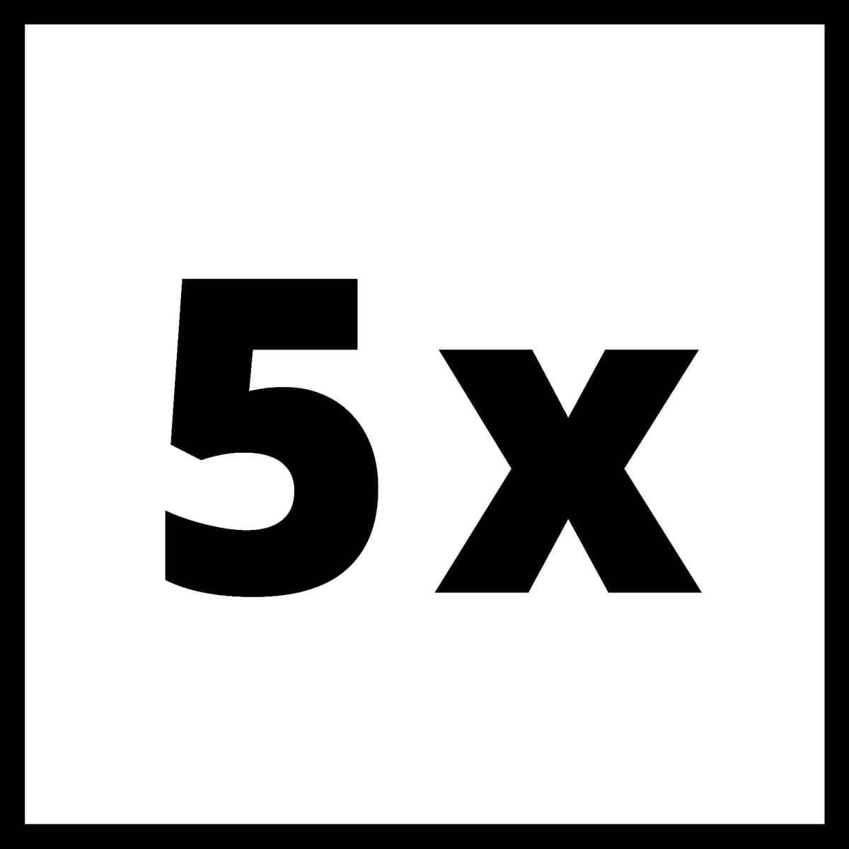 Einhell 5-delige Schuimstoffilterset thumbnail 5