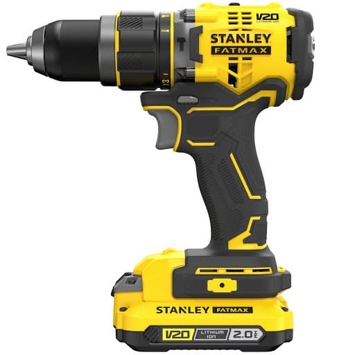 Stanley SFMCK465D2T Accu Klopboor/- Schroefmachine met slagschroefmachine 18V +2x 2,0Ah accu en lader thumbnail 4