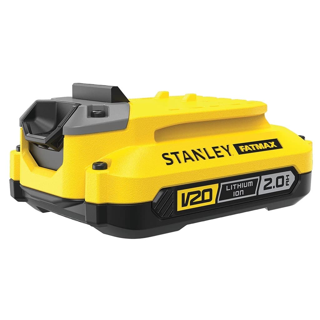 Stanley SFMCK465D2T Accu Klopboor/- Schroefmachine met slagschroefmachine 18V +2x 2,0Ah accu en lader thumbnail 5
