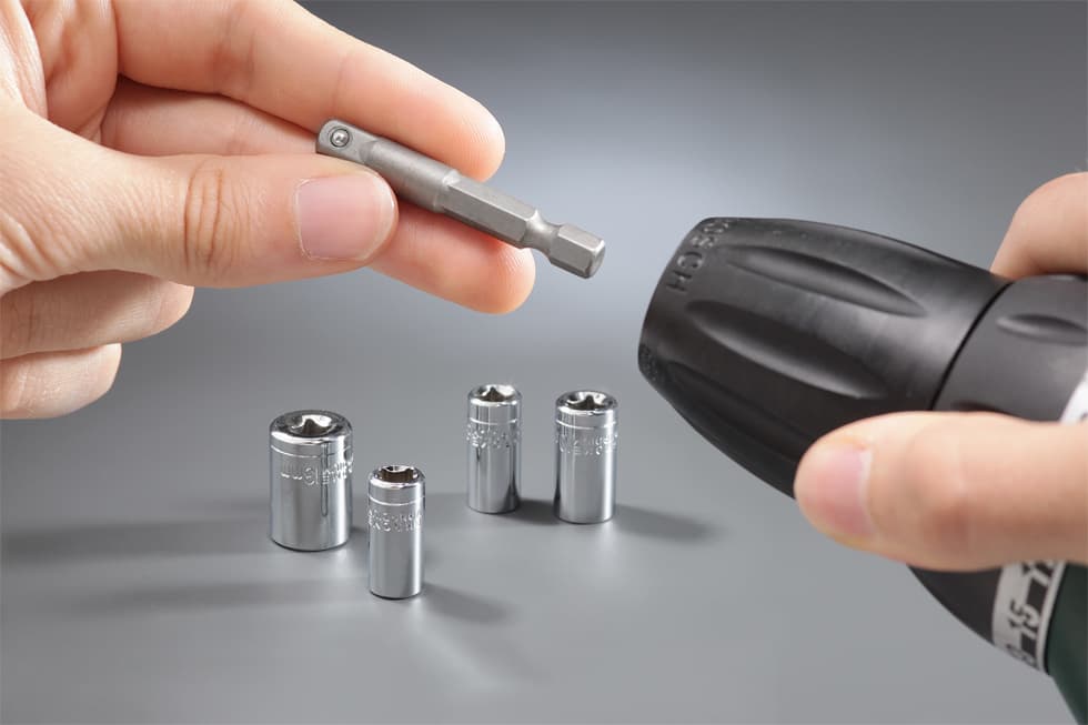 KWB Dopsleutelset met adapter, 5-delig thumbnail 2