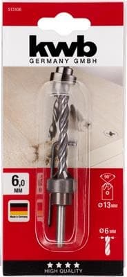 KWB Verzinkboor set 6mm thumbnail 4