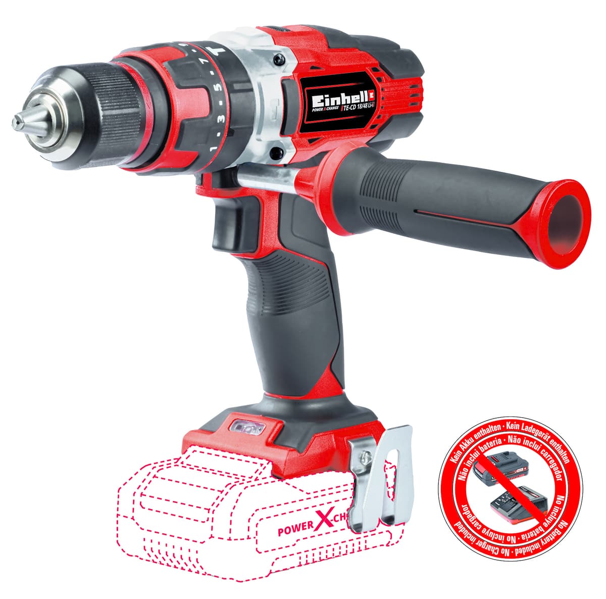 Einhell TE-CD 18/48 Li-i-Solo Accu Klopboor-/ Schroefmachine thumbnail 10