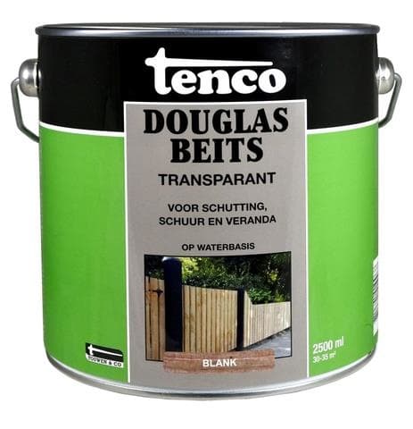 Tenco Douglas Beits Transparant Blank - 2,5 liter