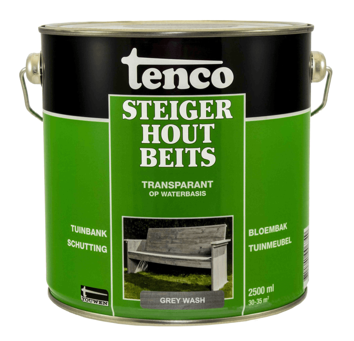 Tenco Steigerhoutbeits Greywash - 2,5 Liter