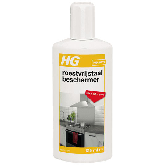 HG Roestvrijstaal Snelglans - 125 ml