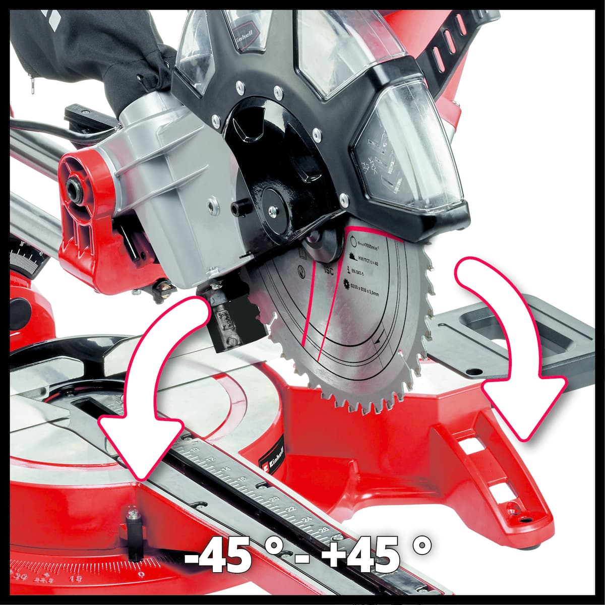 Einhell TC-SM 2534/1 Dual afkortzaag thumbnail 4