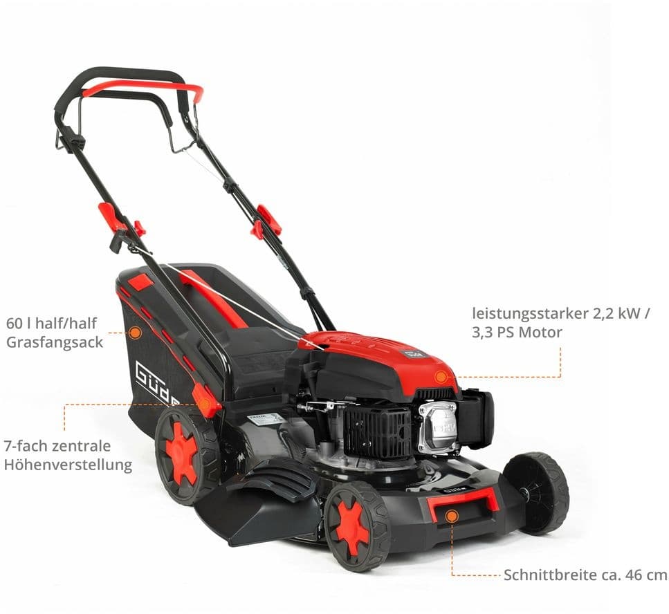 Güde Benzine Grasmaaier 464.3 R Big Wheeler thumbnail 2