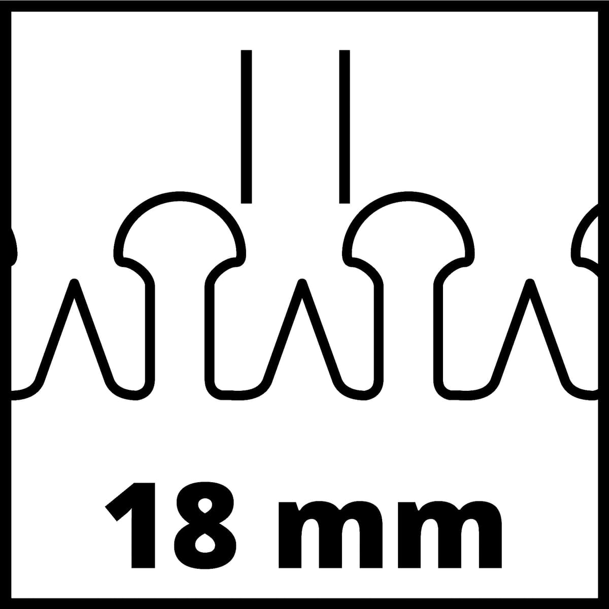 Einhell ARCURRA 18/55 Solo Accu Heggenschaar thumbnail 4
