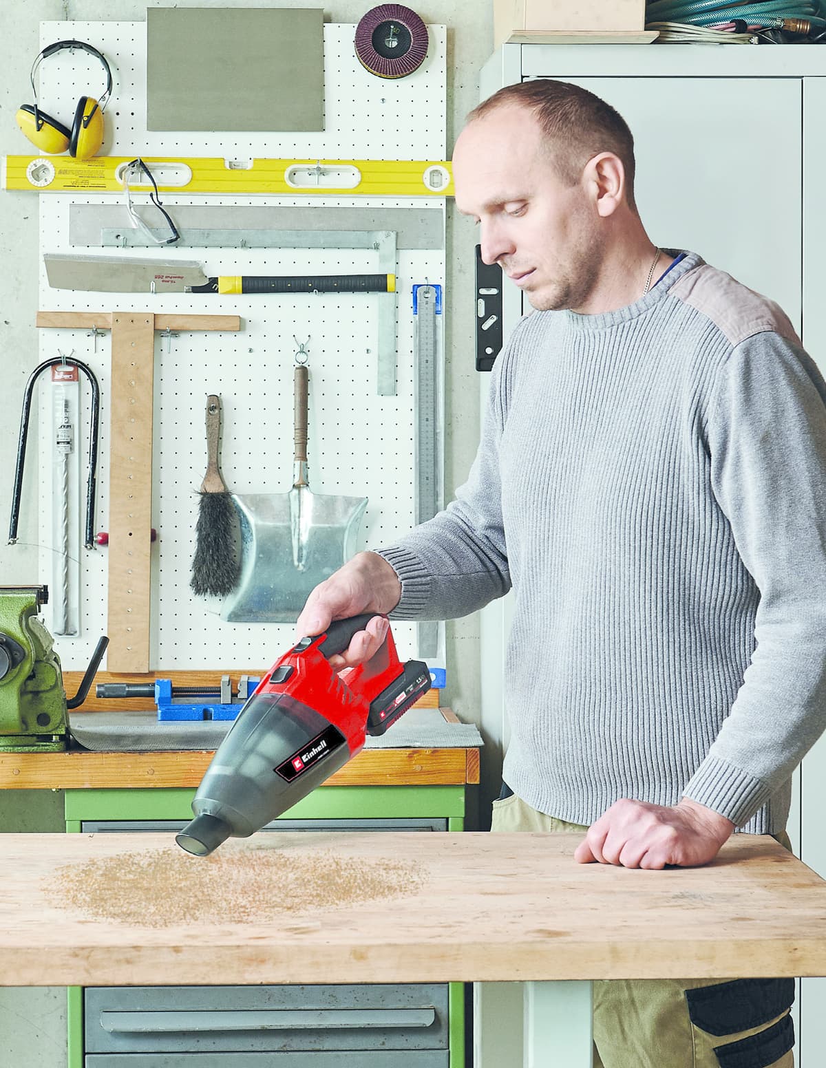 Einhell TE-VC 18 Li Solo Accu Handstofzuiger thumbnail 10