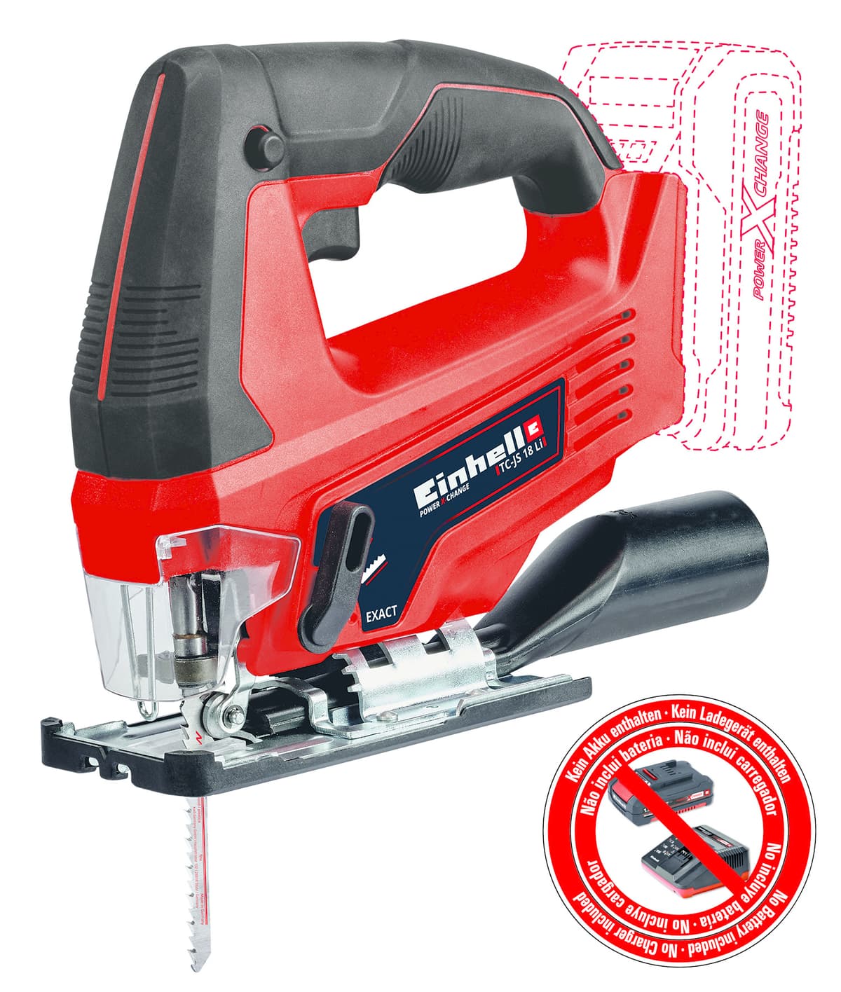 Einhell TC-JS 18 Li Solo decoupeerzaag