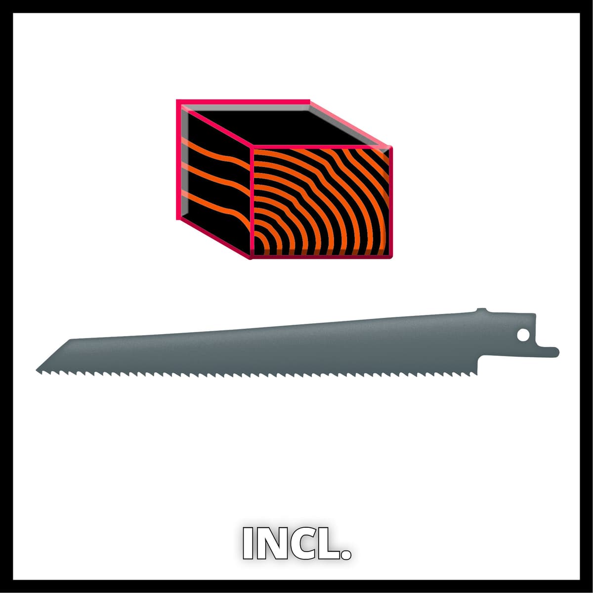 Einhell TE-AP 18/22 Li-Solo Accu Reciprozaag thumbnail 7