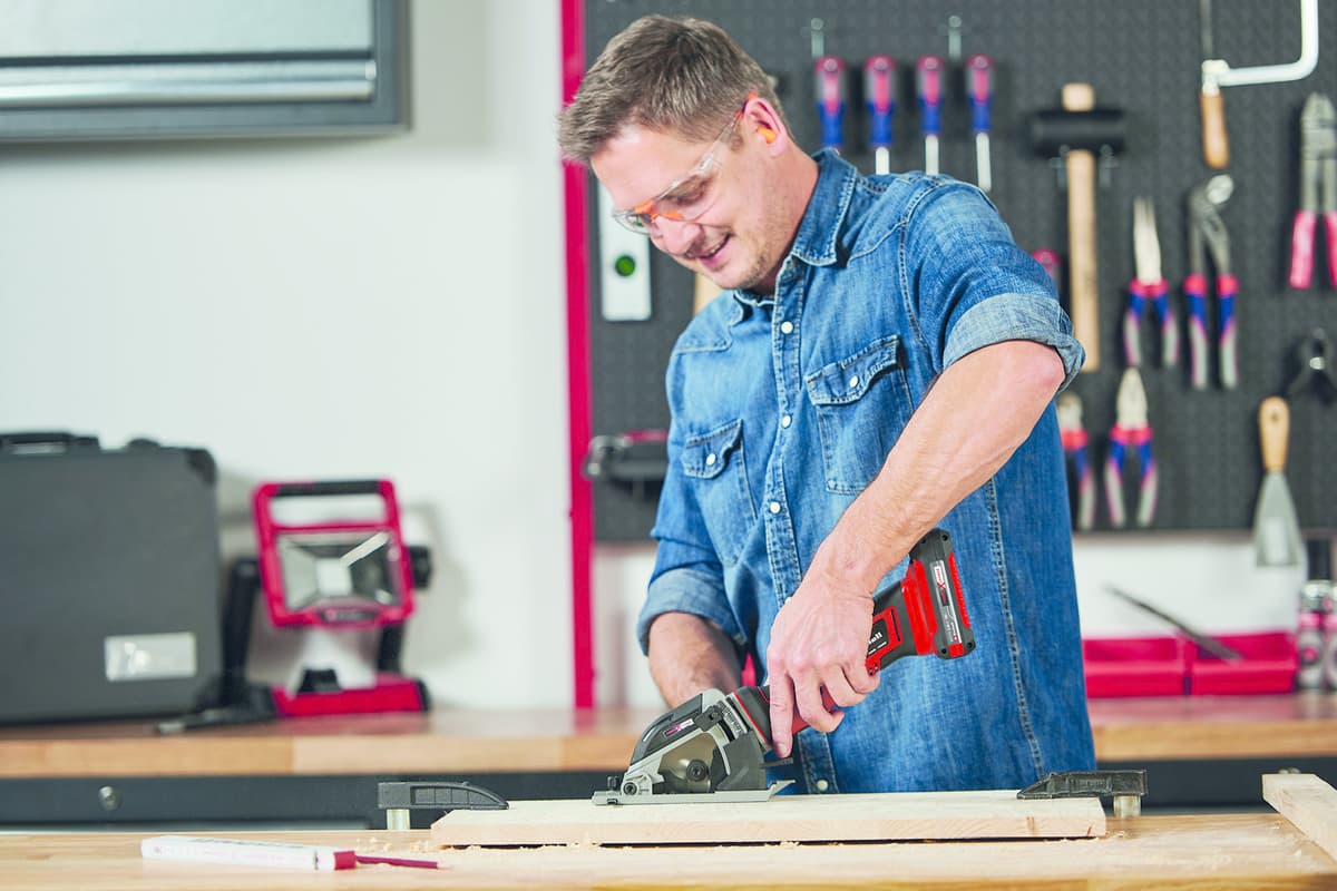 Einhell TE-CS 18/89 Li Solo Accu Mini cirkelzaag thumbnail 10