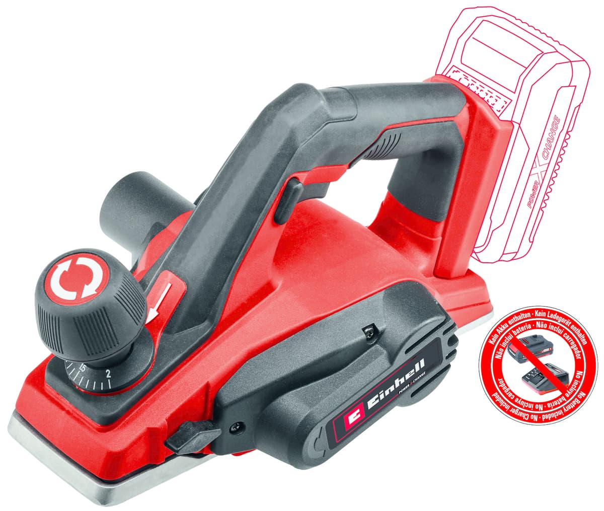 Einhell TE-PL 18/82 Li Solo Accu Schaafmachine